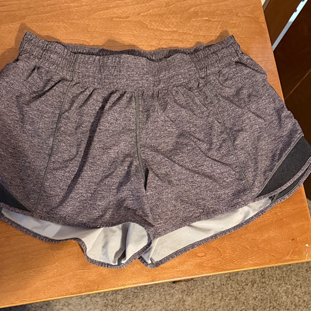 Lululemon Athletica Women's Heather Gray Athletic Shorts